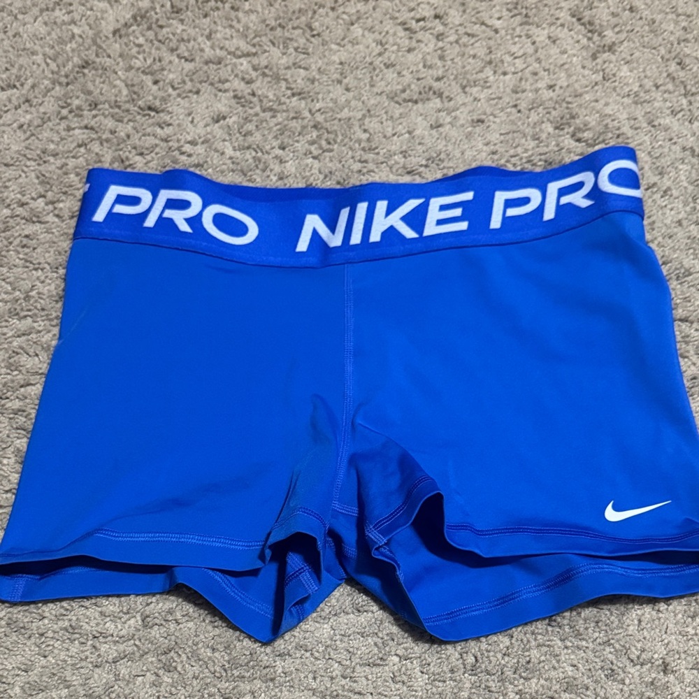 Nike Pro Royal Blue Training Shorts